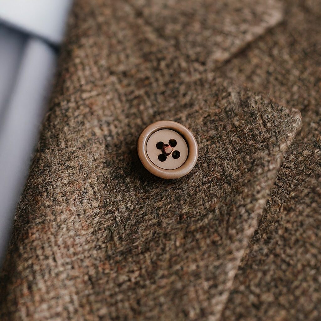 button coat