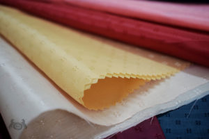 Polyester lining