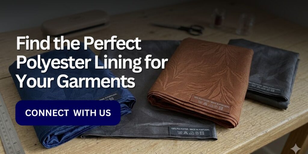 polyester lining