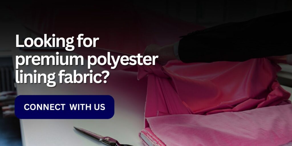 polyester lining
